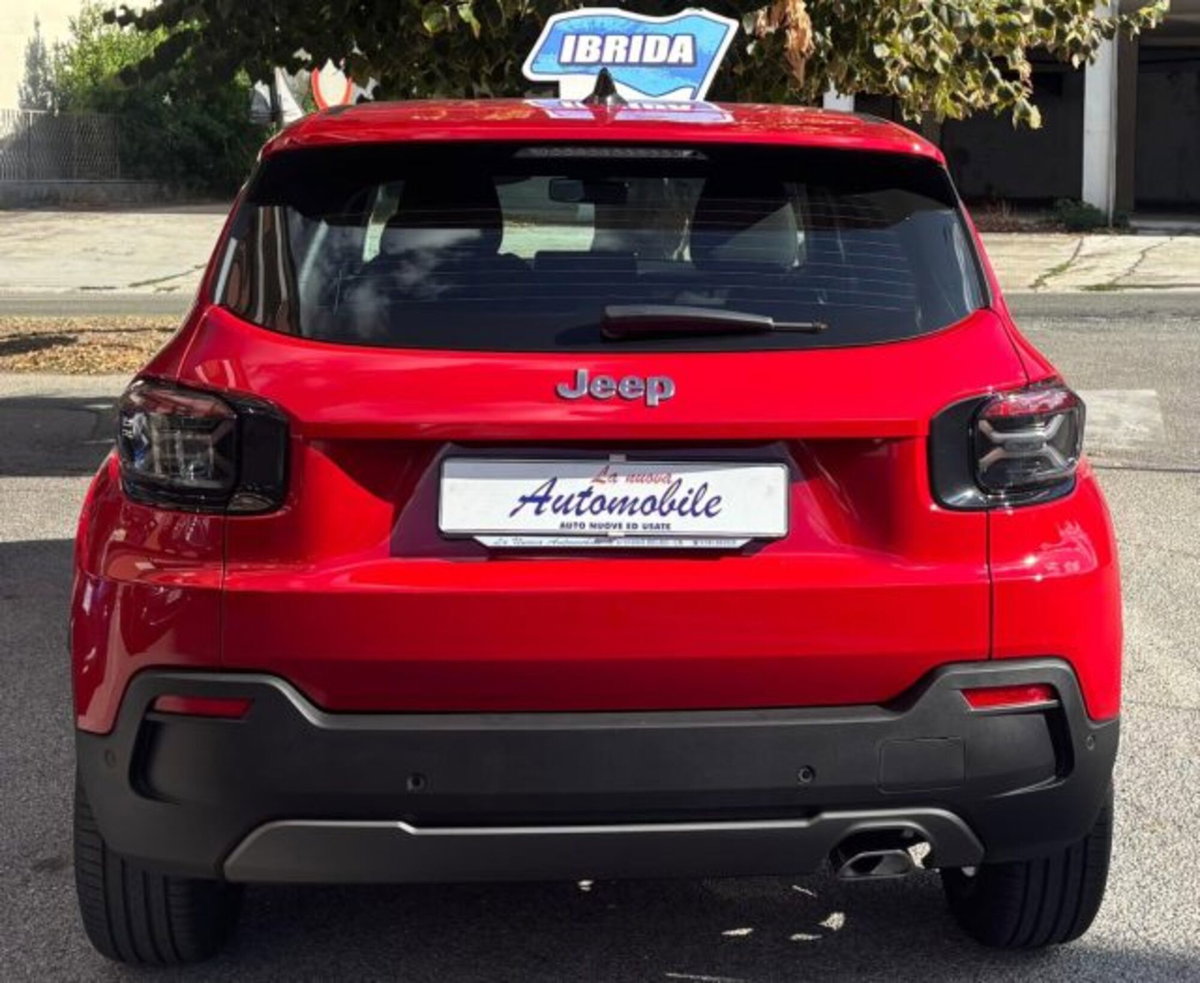 Jeep Avenger 1.2 turbo e-hybrid mhev Longitude fwd 110cv edct6 (4)