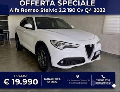 Alfa Romeo Stelvio Stelvio 2.2 Turbodiesel 190 CV AT8 Q4 Super Business usata