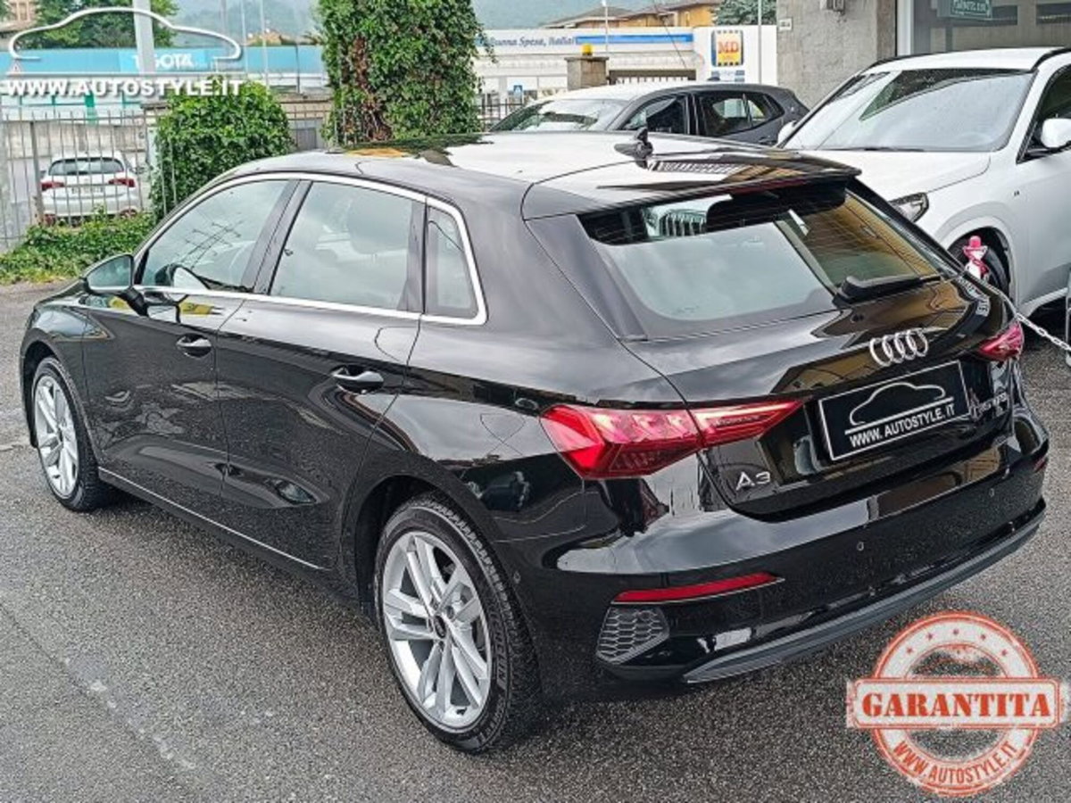 Audi A3 Sportback 1.5 tfsi mhev S line edition 150cv s-tronic (10)