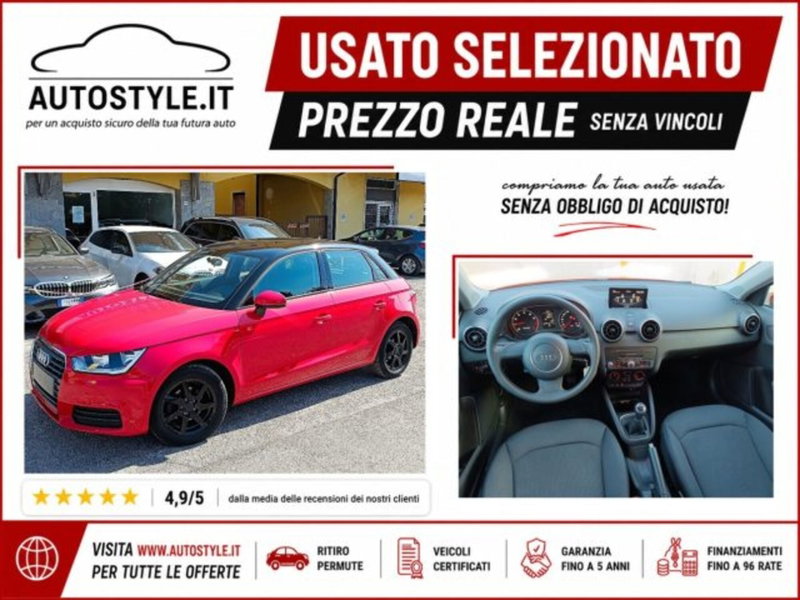 Audi A1 Sportback 1.0 82 CV TFSI