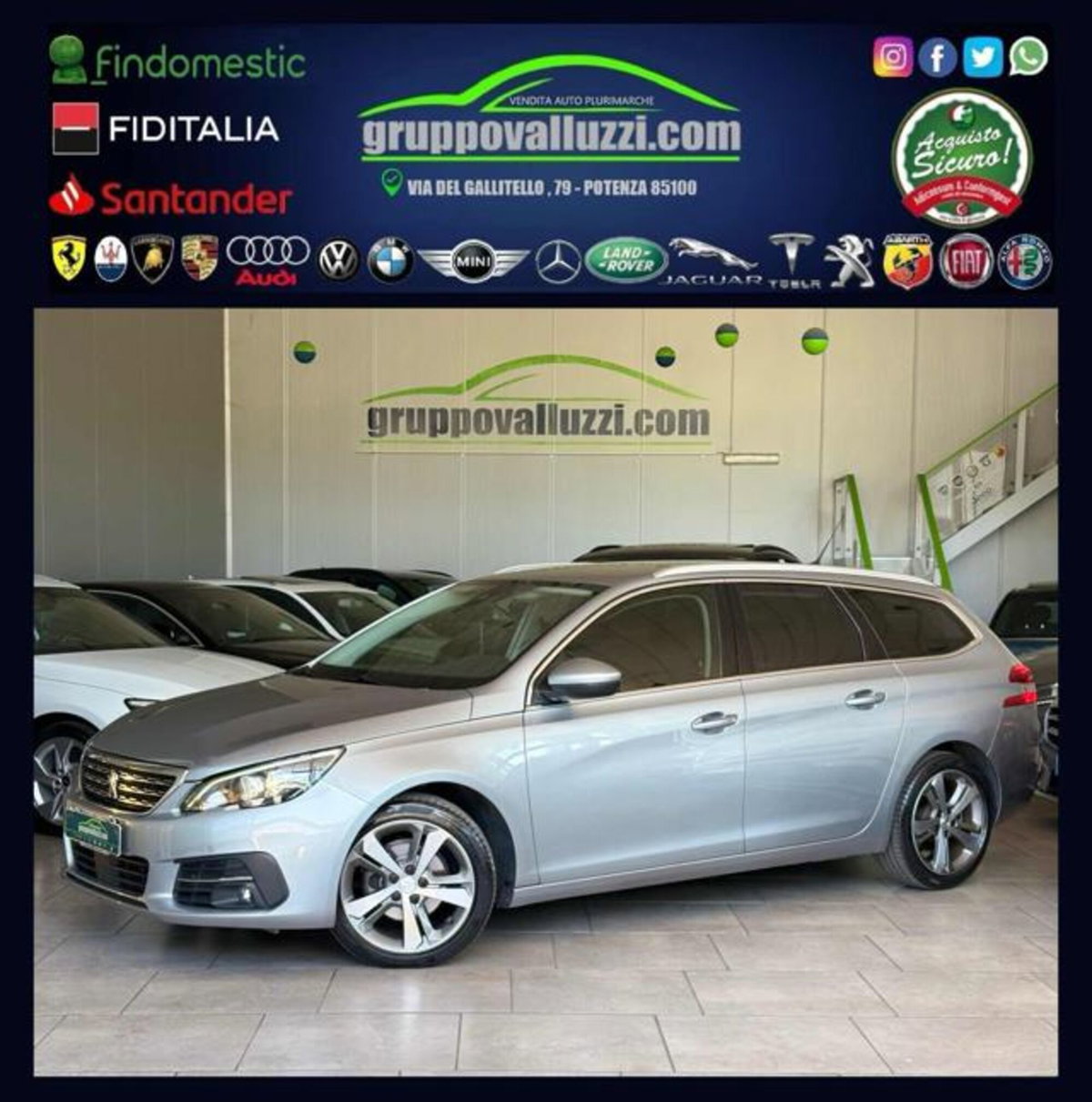 Peugeot 308 SW 1.5 bluehdi Allure s&s 130cv eat8