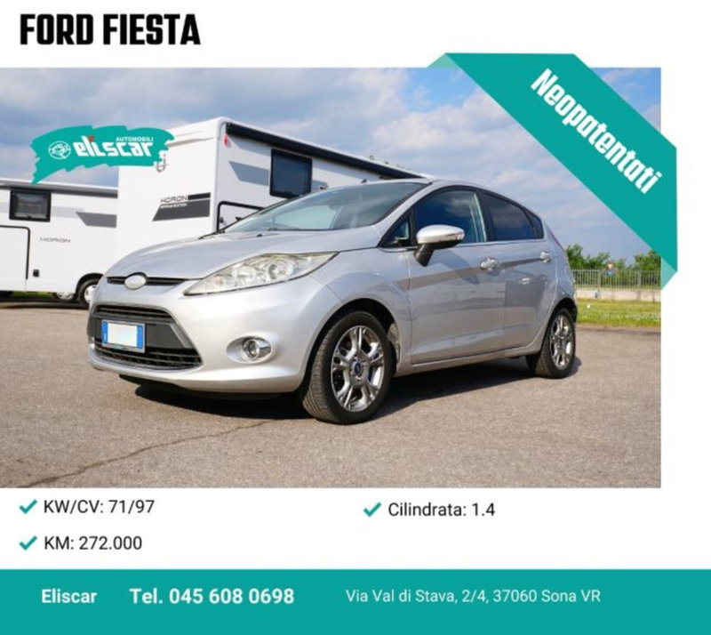 Ford Fiesta 1.4 5 porte Bz.- GPL Titanium