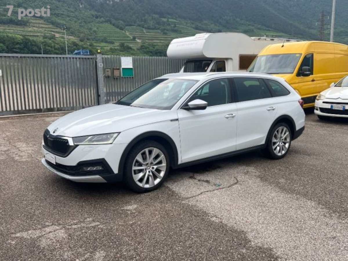 Skoda Octavia Station Wagon 2.0 TDI EVO SCR 150 CV DSG 4x4 Wagon Scout (8)