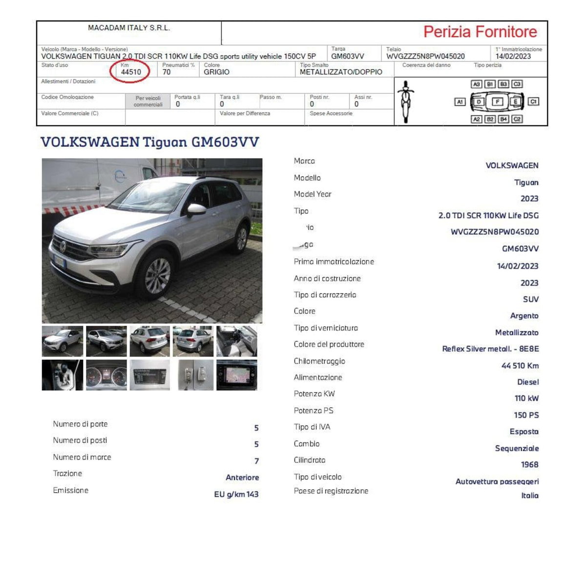 Volkswagen Tiguan 2.0 TDI 150 CV SCR DSG 4MOTION Life (14)