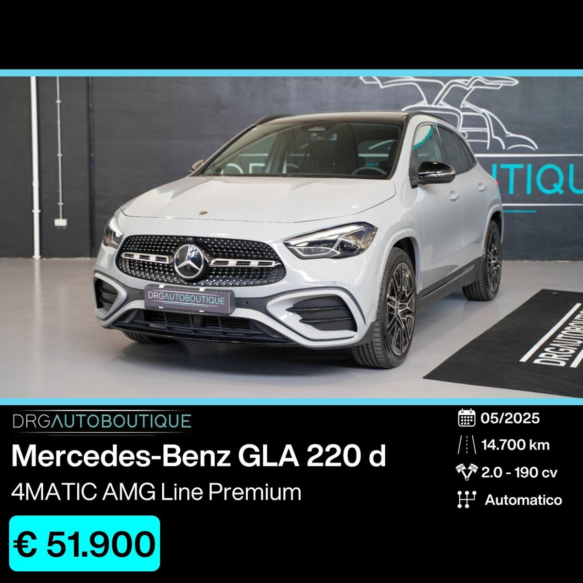 Mercedes-Benz GLA SUV 220 d AMG Line Premium Plus 4matic auto