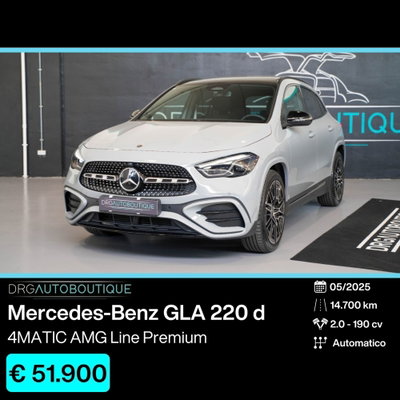 Mercedes-Benz GLA SUV 220 d AMG Line Premium Plus 4matic auto usata