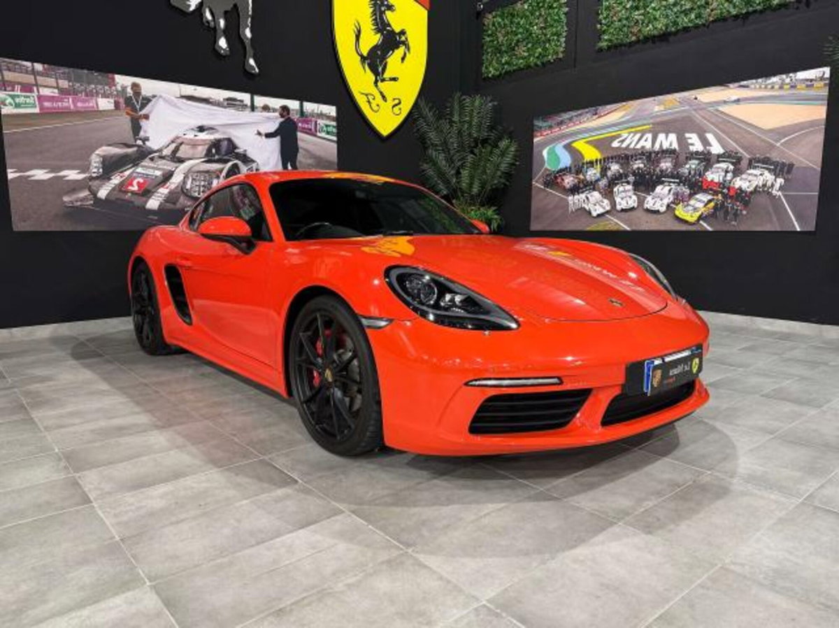 Porsche 718 Cayman  Cayman 2.5 S 350cv pdk (3)