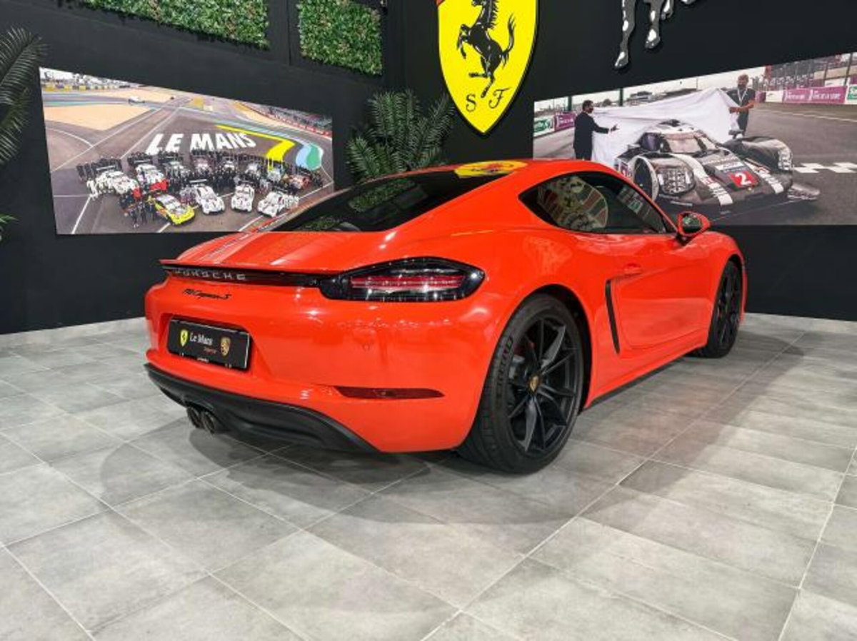 Porsche 718 Cayman  Cayman 2.5 S 350cv pdk (5)