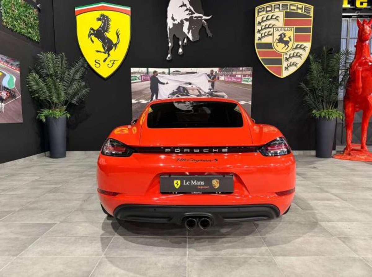 Porsche 718 Cayman  Cayman 2.5 S 350cv pdk (6)