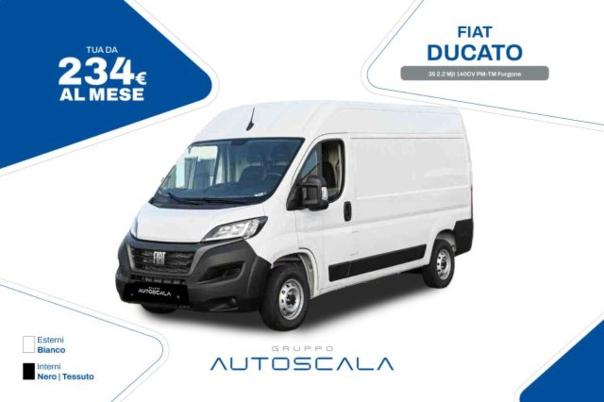 Fiat Ducato Furgone 35 2.2 Mjt 140CV PLMX-TM Maxi HD