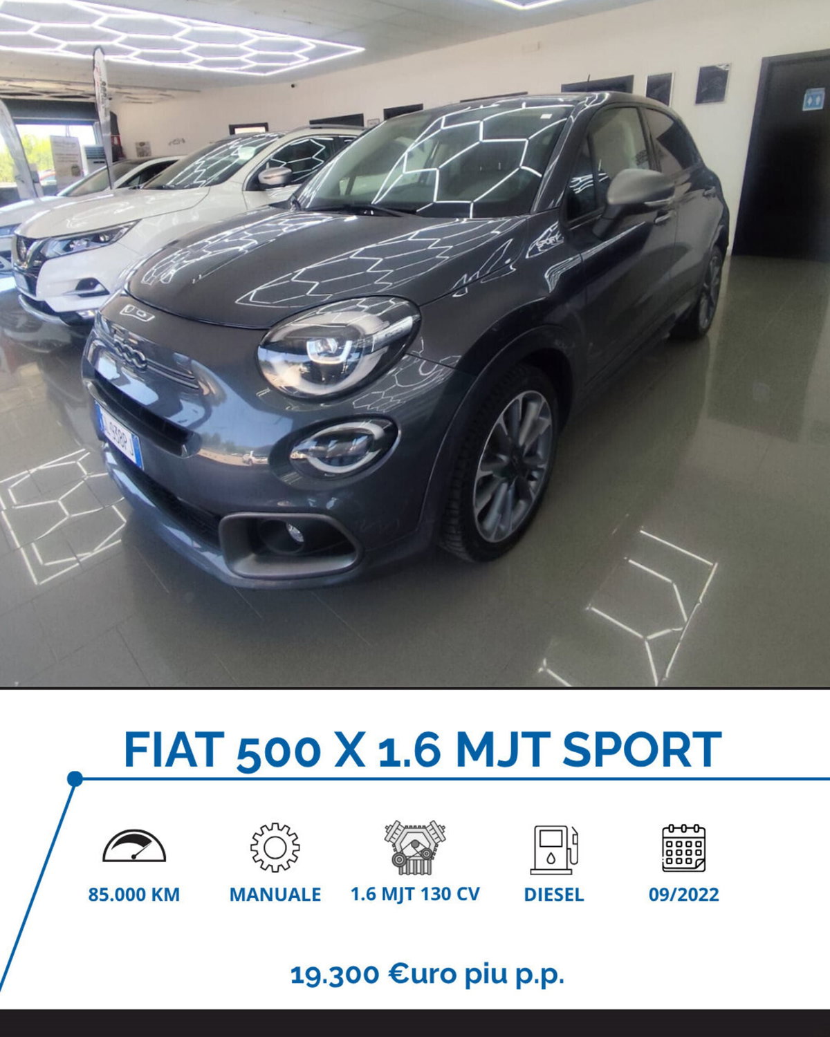 Fiat 500X 1.6 MultiJet 130 CV Sport Dolcevita