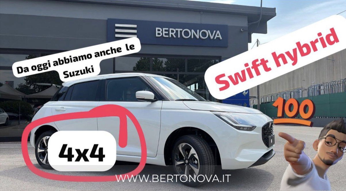 Suzuki Swift 1.2 Hybrid 4WD AllGrip Easy Top