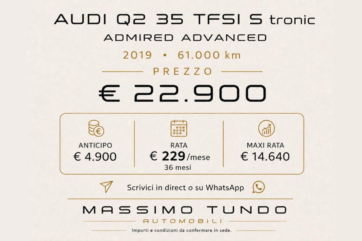 Audi Q2 Q2 35 TFSI S tronic Admired Advanced (19)