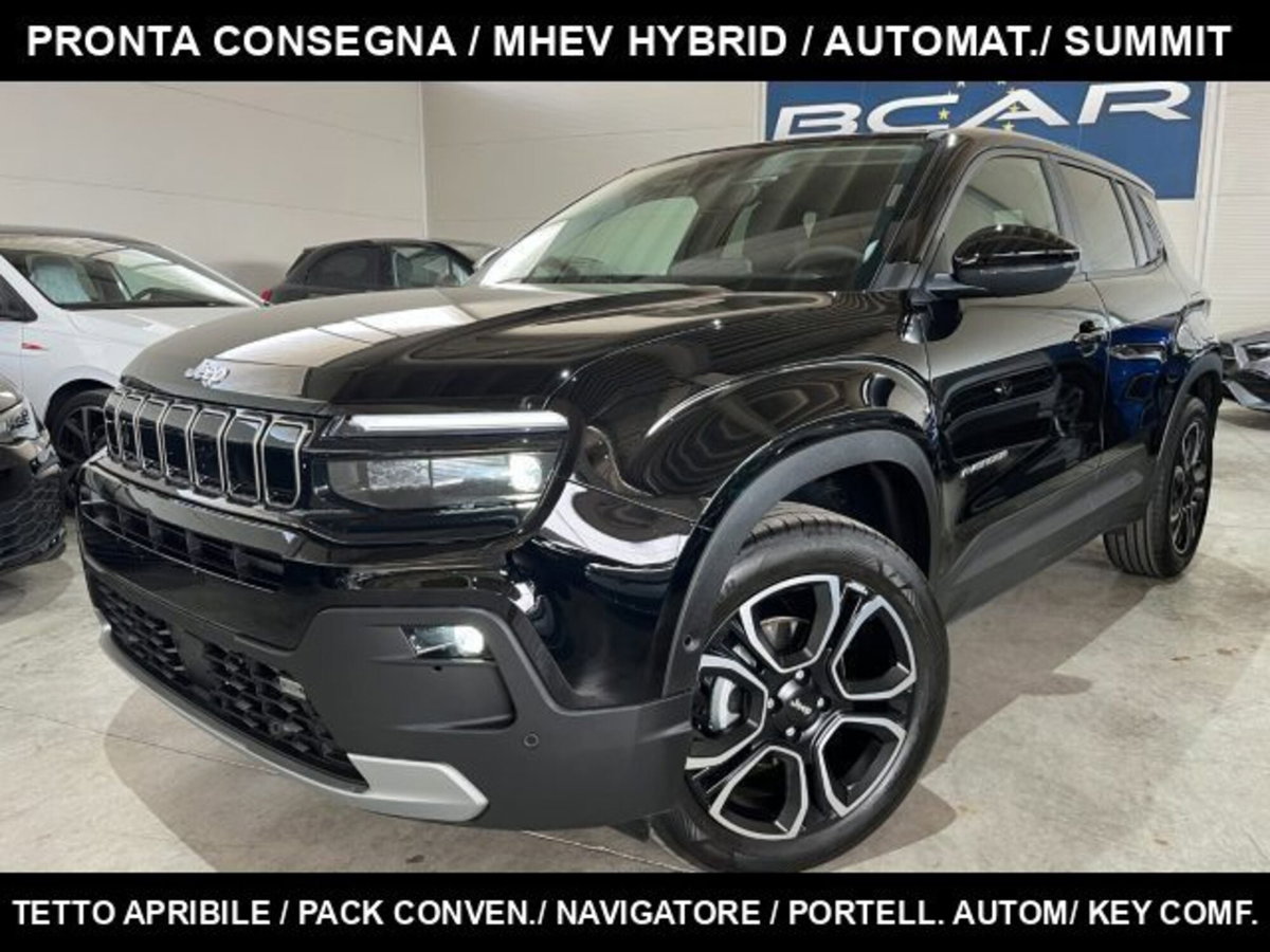 Jeep Avenger 1.2 turbo e-hybrid mhev Summit fwd 110cv edct6