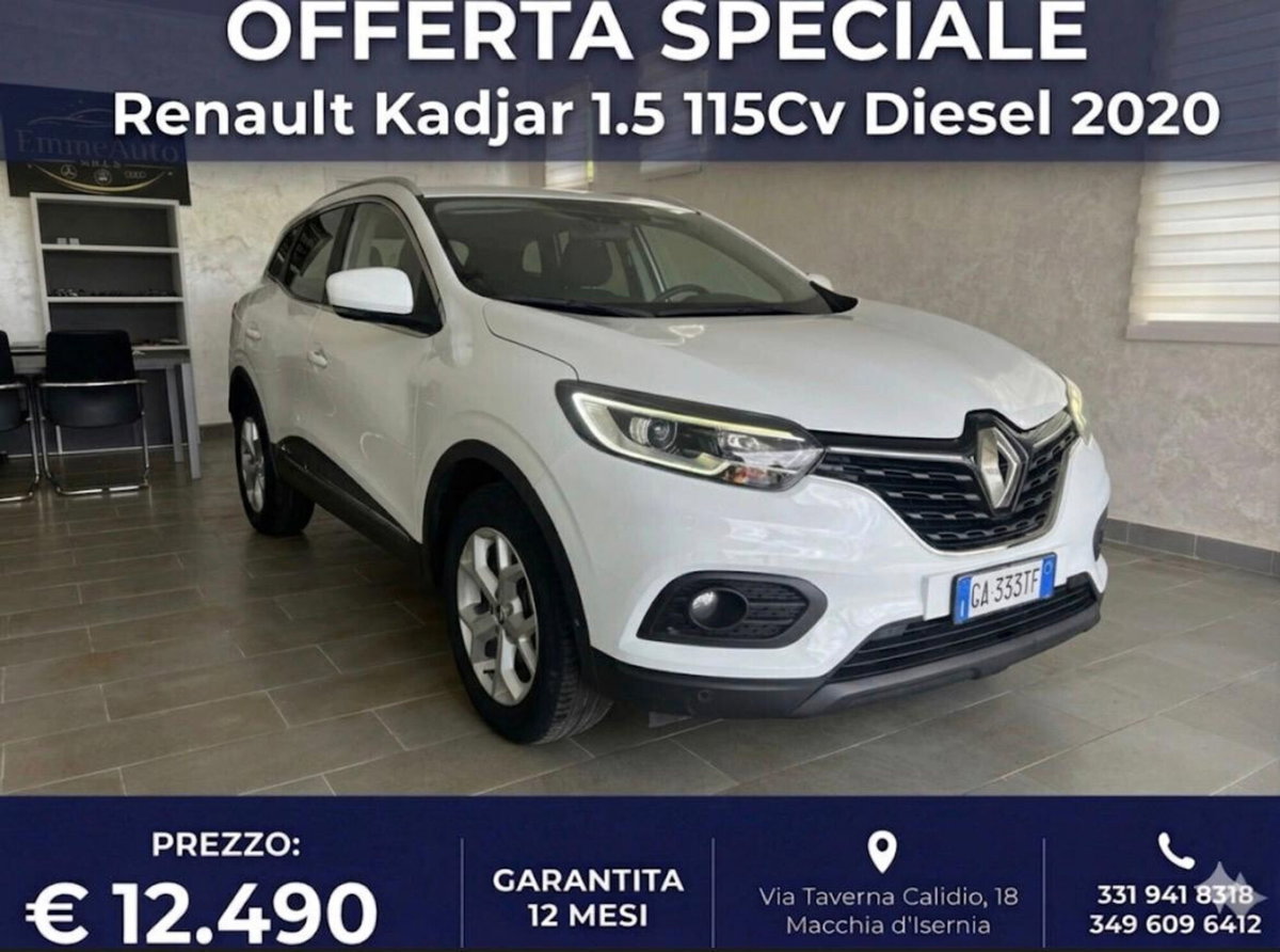 Renault Kadjar dCi 8V 115CV Business