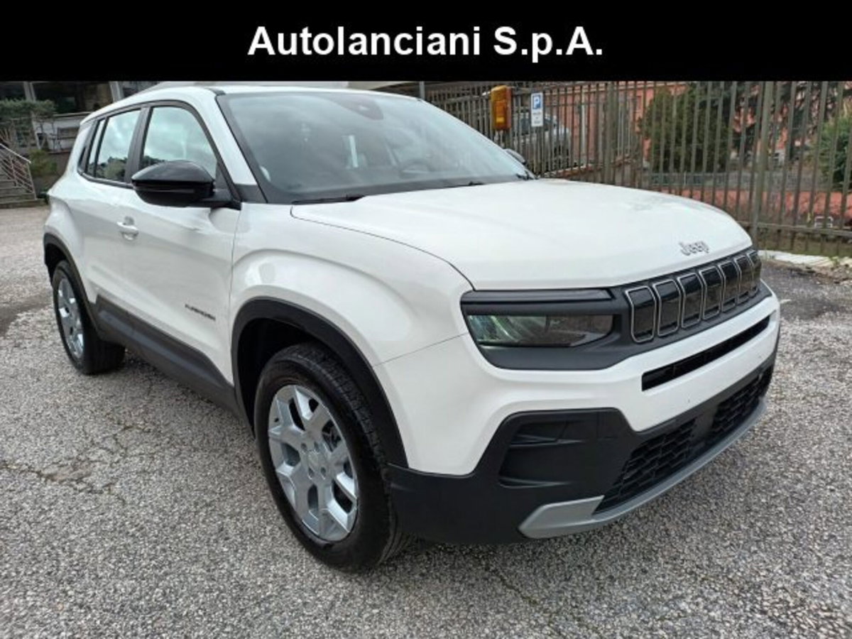 Jeep Avenger 1.2 turbo Altitude fwd 100cv
