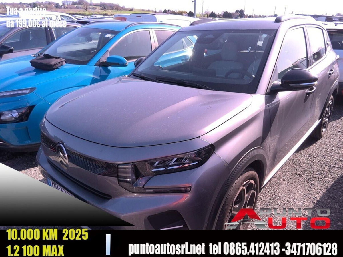 Citroen C3 1.2 puretech turbo Max 100cv s&s