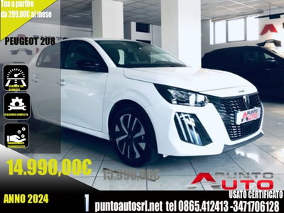 Peugeot 208 PureTech 75 Stop&Start 5 porte Active usata
