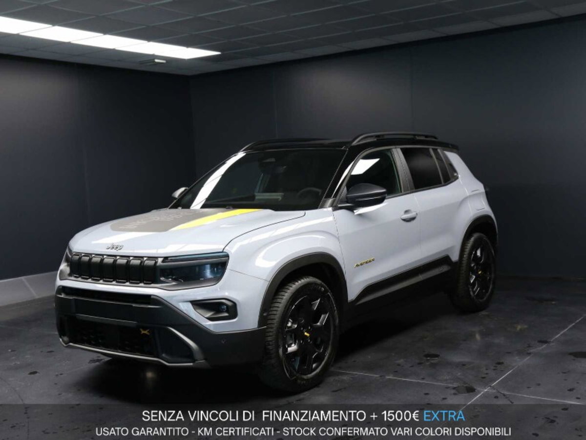 Jeep Avenger 1.2 turbo e-hybrid mhev The North Face 4xe 145cv edct6