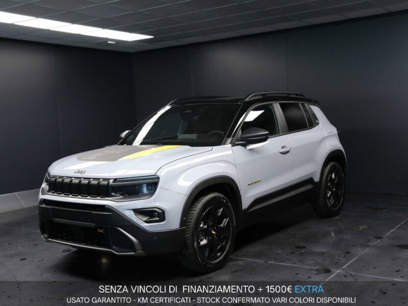 Jeep Avenger 1.2 turbo e-hybrid mhev The North Face 4xe 145cv edct6