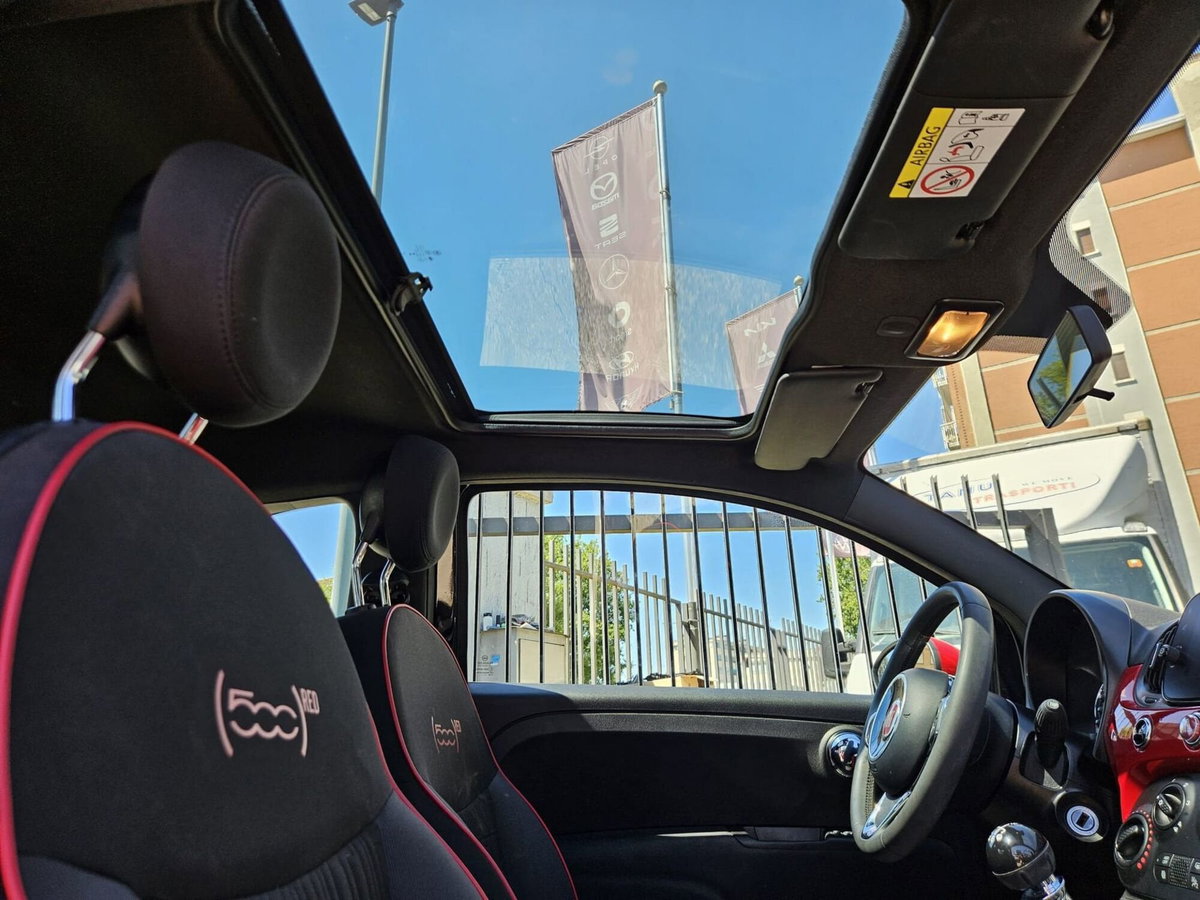 Fiat 500 1.0 Hybrid Red (12)