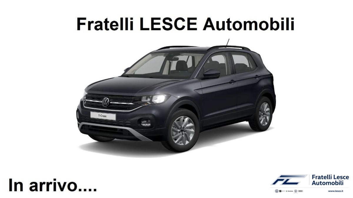 Volkswagen T-Cross 1.0 tsi Life 95cv