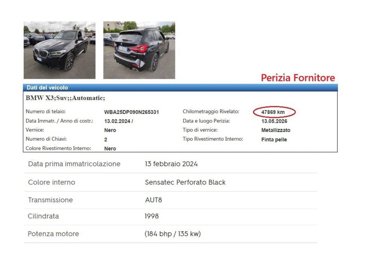BMW X3 xdrive20i mhev 48V Msport auto (14)