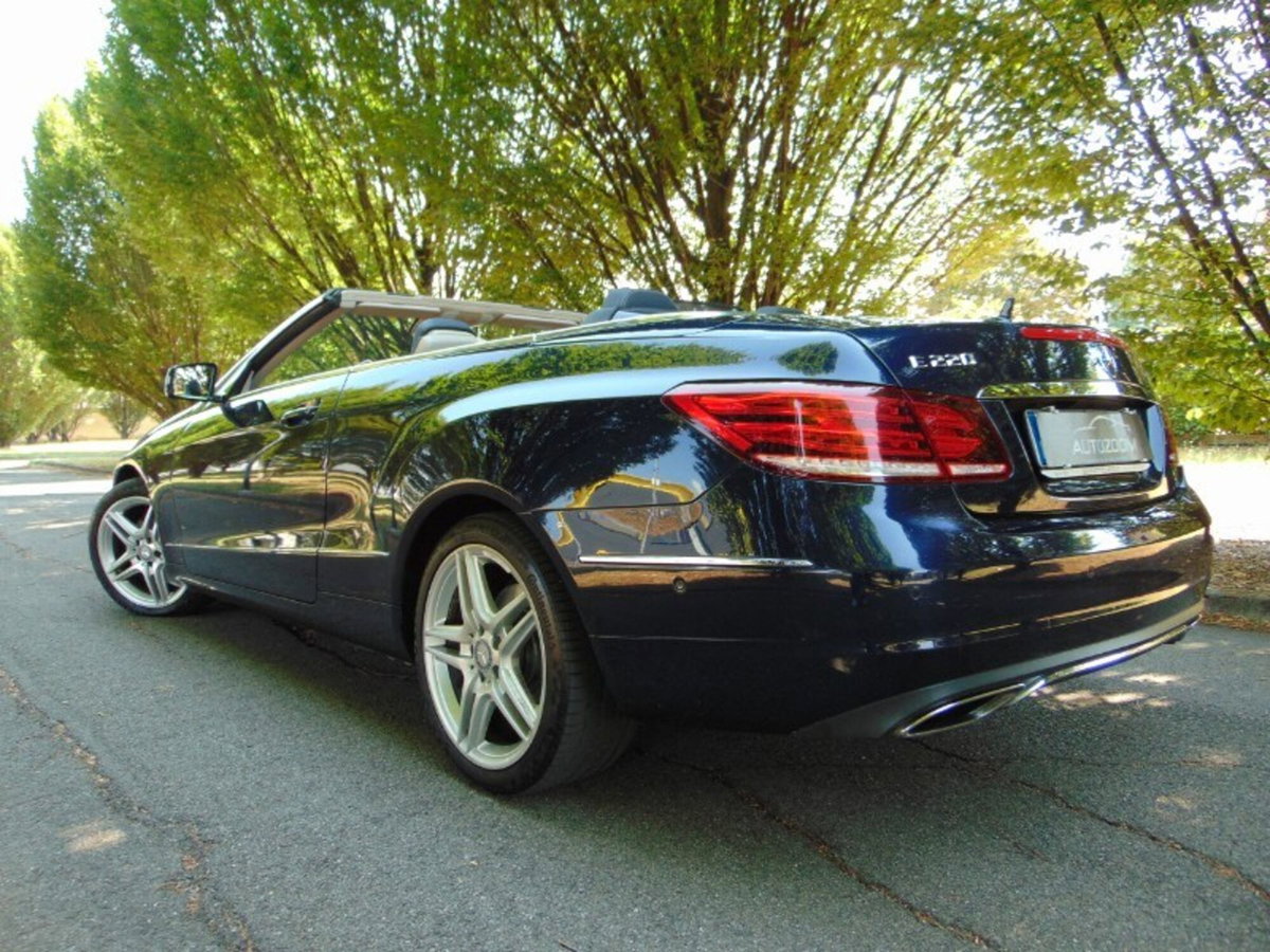 Mercedes-Benz Classe E Cabrio 220 BlueTEC Cabrio Sport (6)