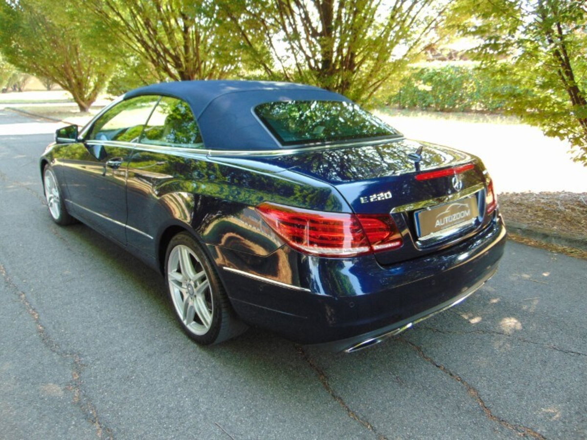 Mercedes-Benz Classe E Cabrio 220 BlueTEC Cabrio Sport (7)