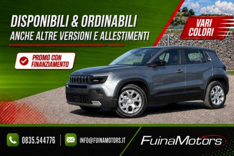 Jeep Avenger 1.2 turbo Altitude fwd 100cv