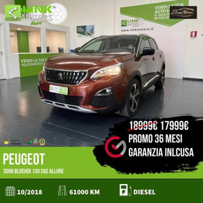 Peugeot 3008 BlueHDi 130 S&S Allure usata