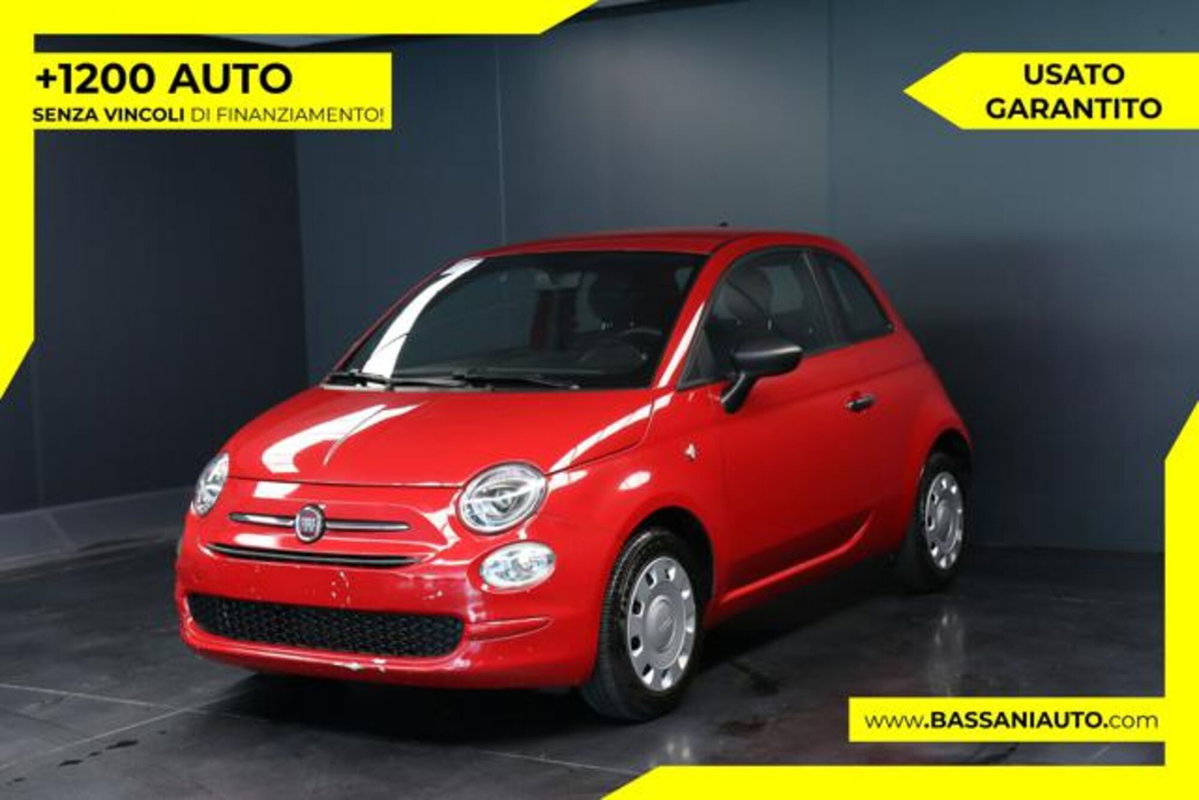 Fiat 500 1.0 Hybrid Red