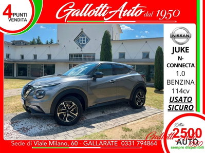 Nissan Juke 1.0 dig-t N-Connecta 114cv dct usata