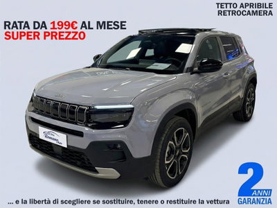 Jeep Avenger 1.2 turbo e-hybrid mhev Summit fwd 110cv edct6 nuova