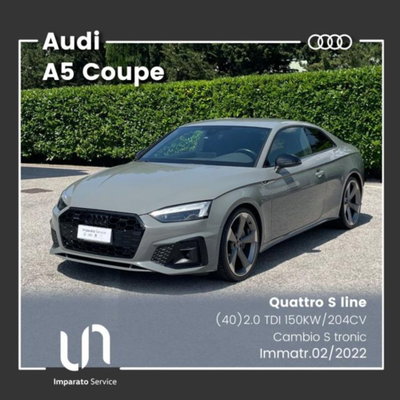 Audi A5 Coupé 40 TDI quattro S tronic usata