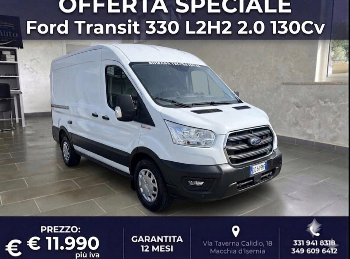 Ford Transit Furgone 330 2.0TDCi EcoBlue 130CV PM-TM Furgone Trend