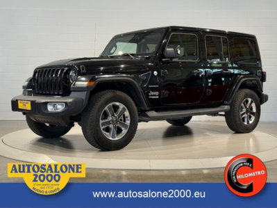 Jeep Wrangler Unlimited 2.2 Mjt II Sahara usata
