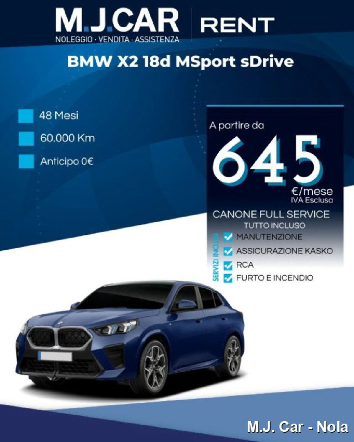 BMW X2 sdrive 18d MSport auto