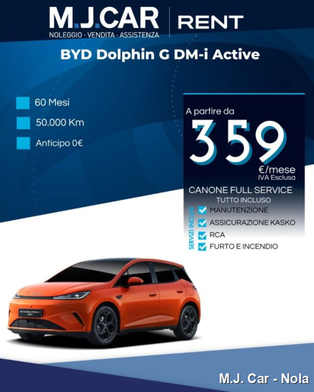 Byd Dolphin G DM-i 1.5 phev Active 175cv