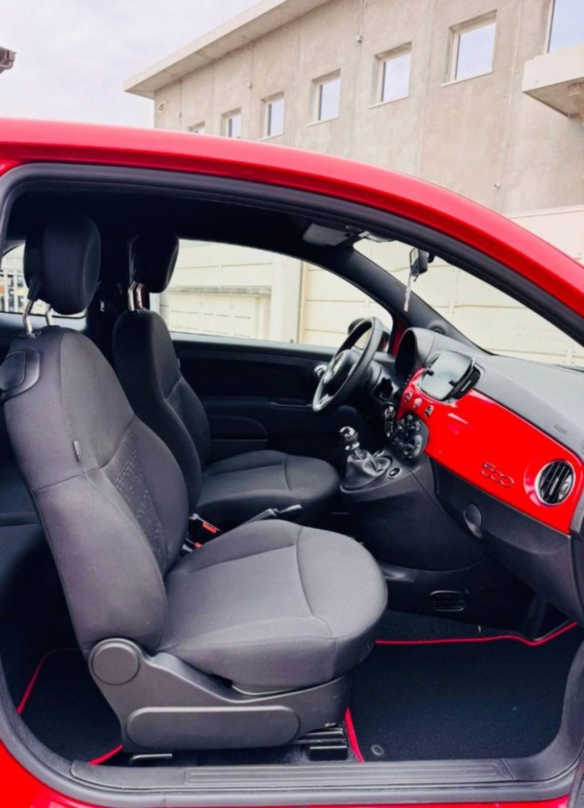 Fiat 500 1.0 Hybrid Red (6)