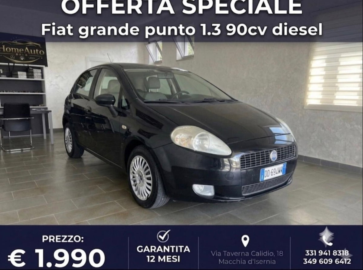 Fiat Grande Punto 1.3 MJT 90 CV 5 porte Dynamic