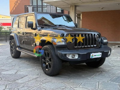 Jeep Wrangler Unlimited 2.2 Mjt II Sahara usata