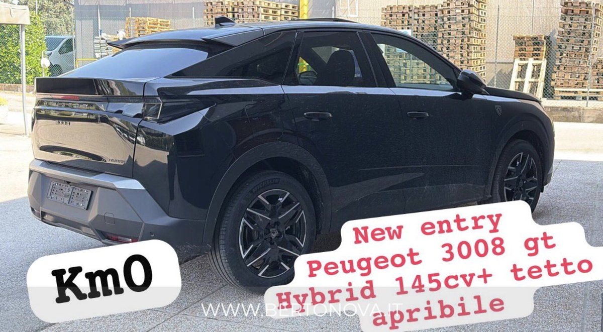 Peugeot 3008 1.2 hybrid GT Exclusive 145cv e-dcs6