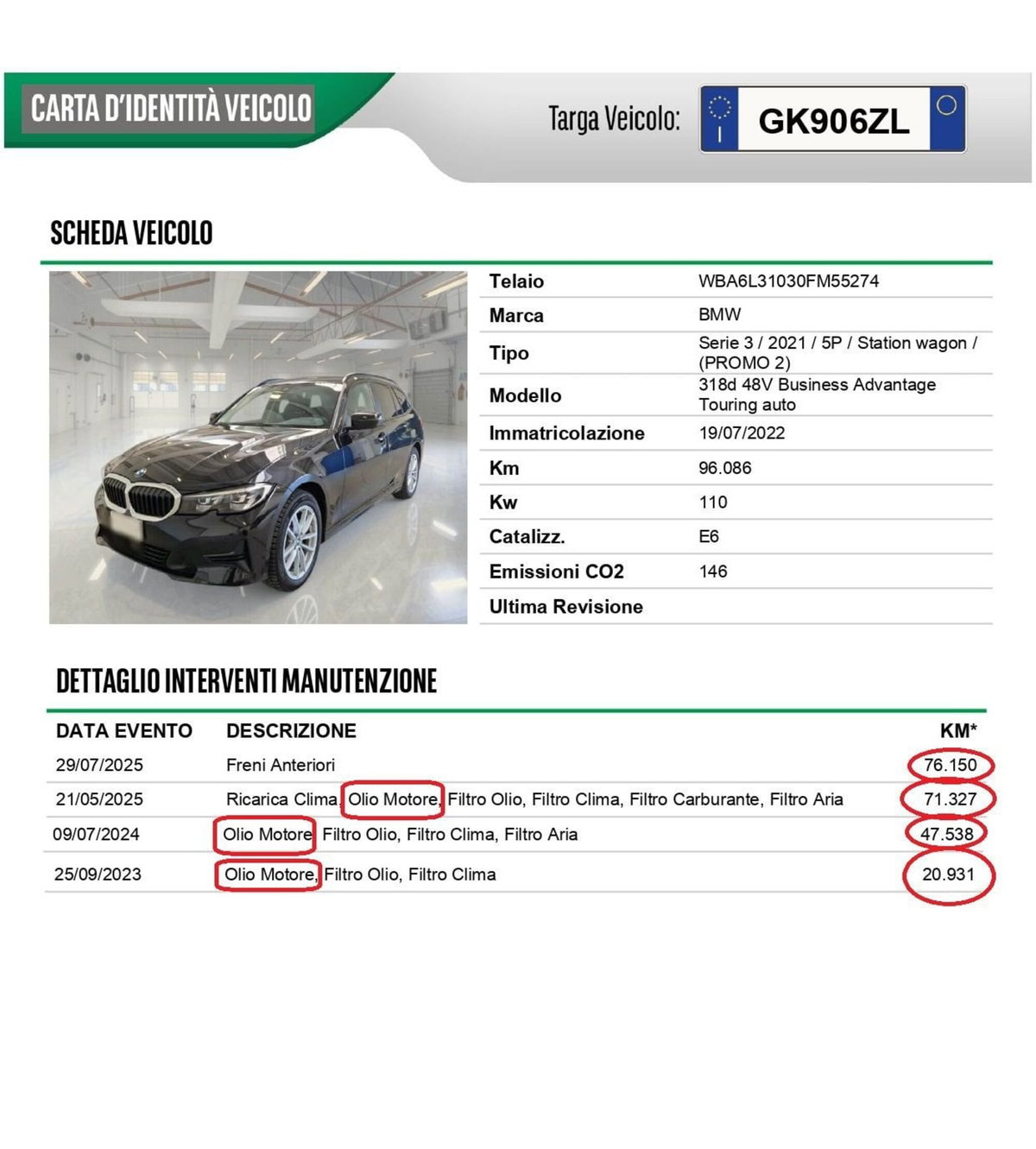BMW Serie 3 Touring 318d  mhev 48V auto (15)