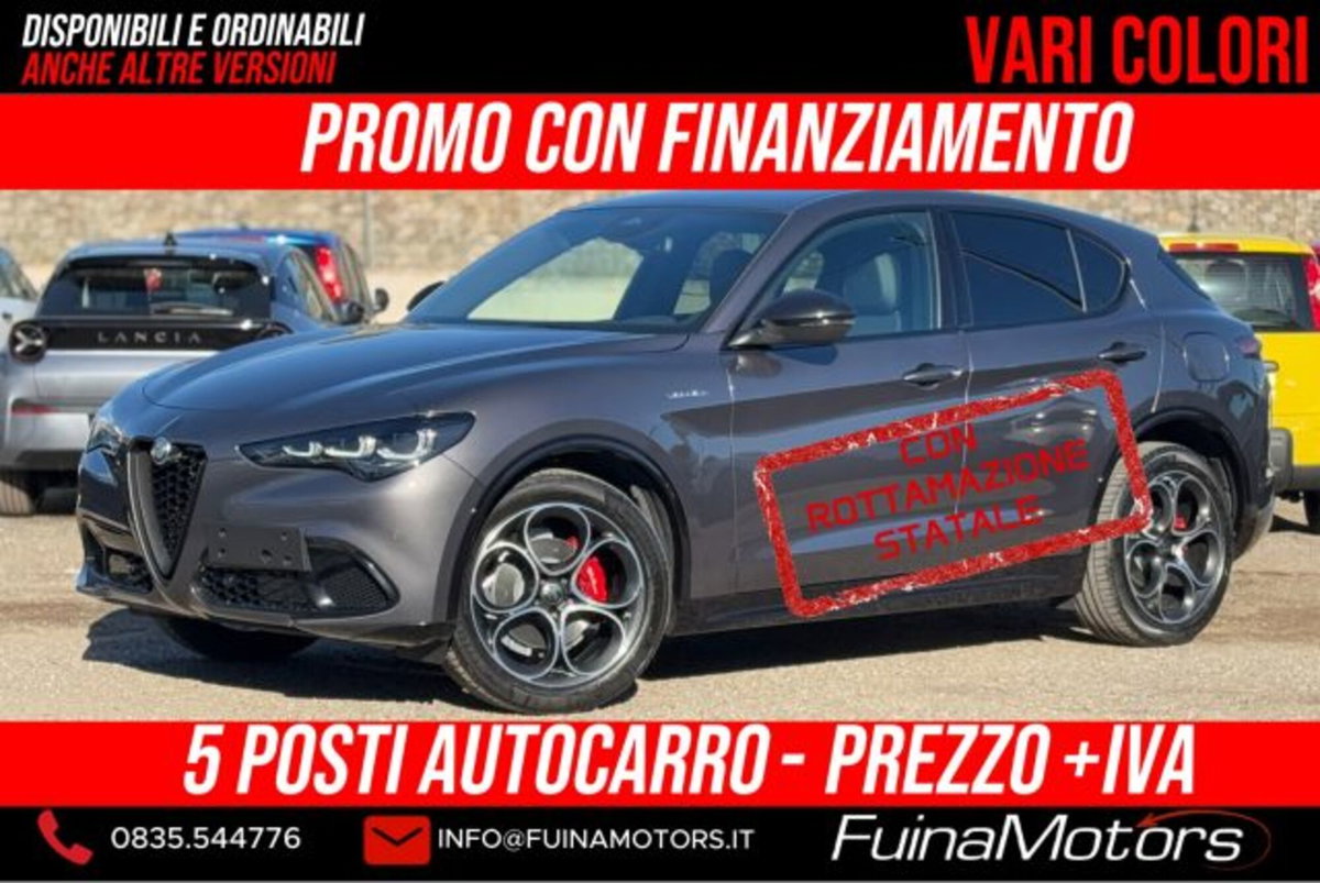 Alfa Romeo Stelvio Stelvio 2.2 Turbodiesel 160 CV AT8 RWD Sprint