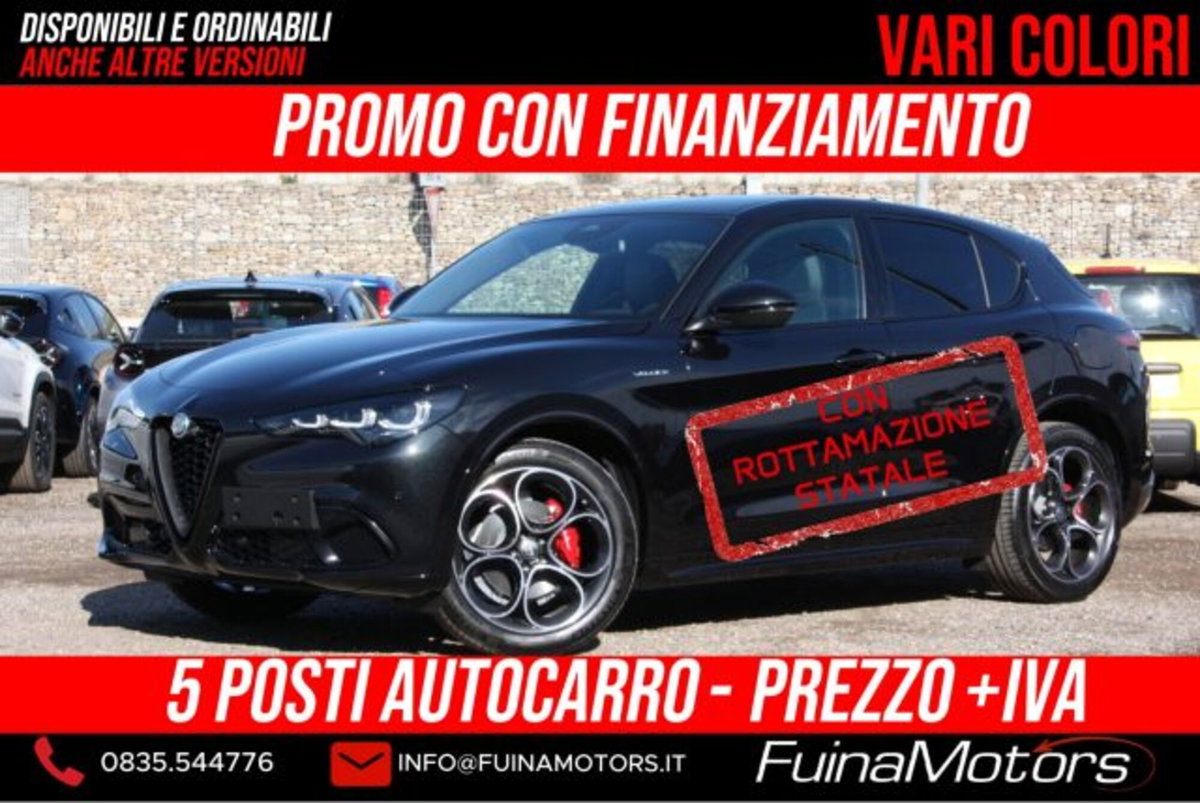 Alfa Romeo Stelvio Stelvio 2.2 Turbodiesel 160 CV AT8 RWD Sprint (2)
