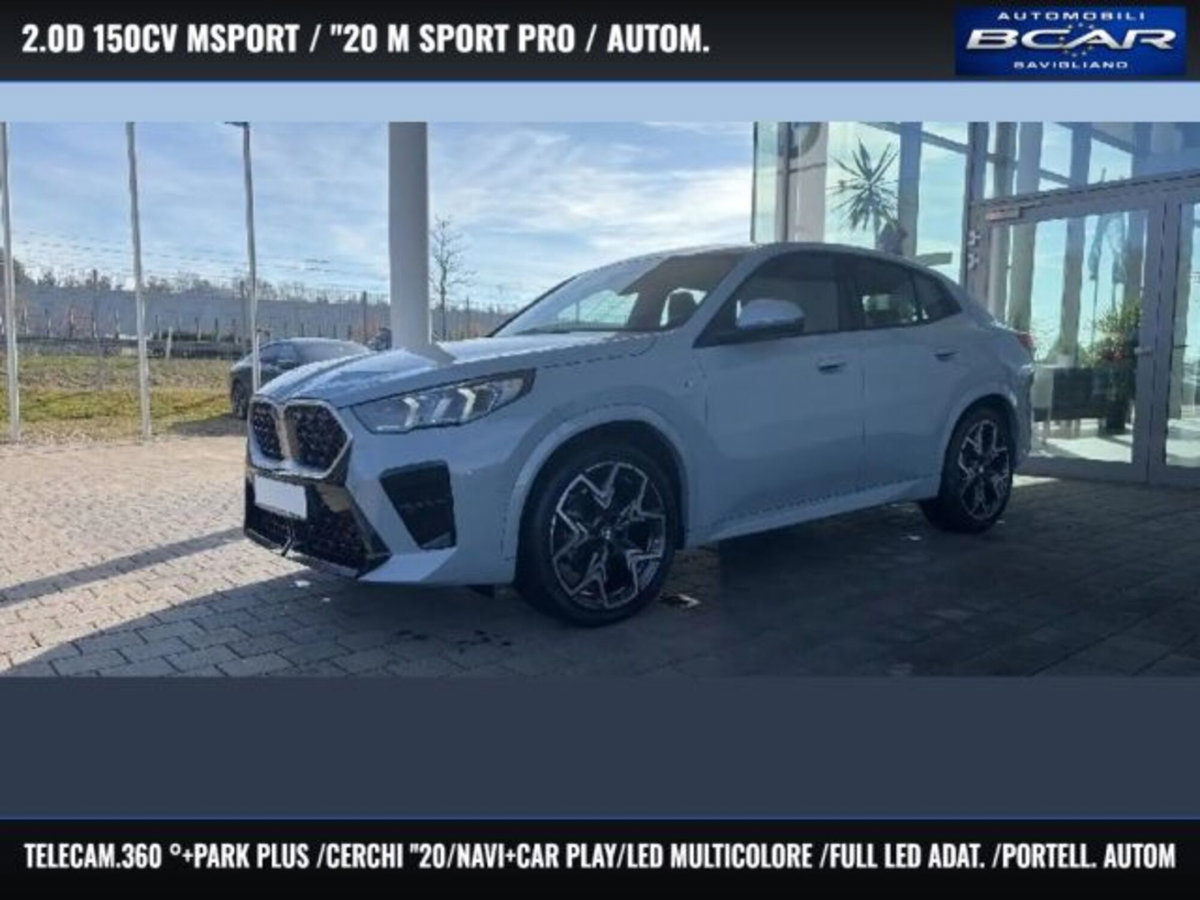 BMW X2 sdrive 18d MSport Pro auto