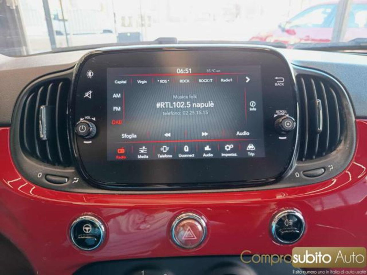 Fiat 500 1.0 Hybrid Red (15)