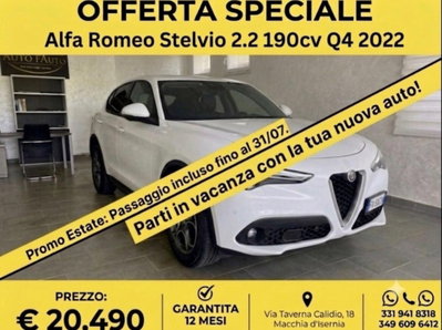 Alfa Romeo Stelvio Stelvio 2.2 Turbodiesel 190 CV AT8 Q4 Super Business usata