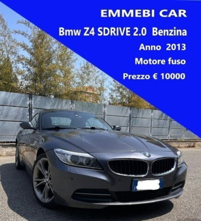 BMW Z4 Cabrio Z4 sDrive18i usata